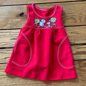 Retro little girls dress